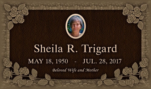 Temporary Grave Markers With Picture