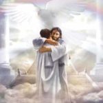 Jesus Hugging In Heaven