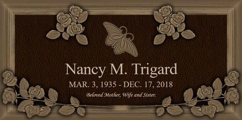 Trigard Memorials Grave Marker Proof