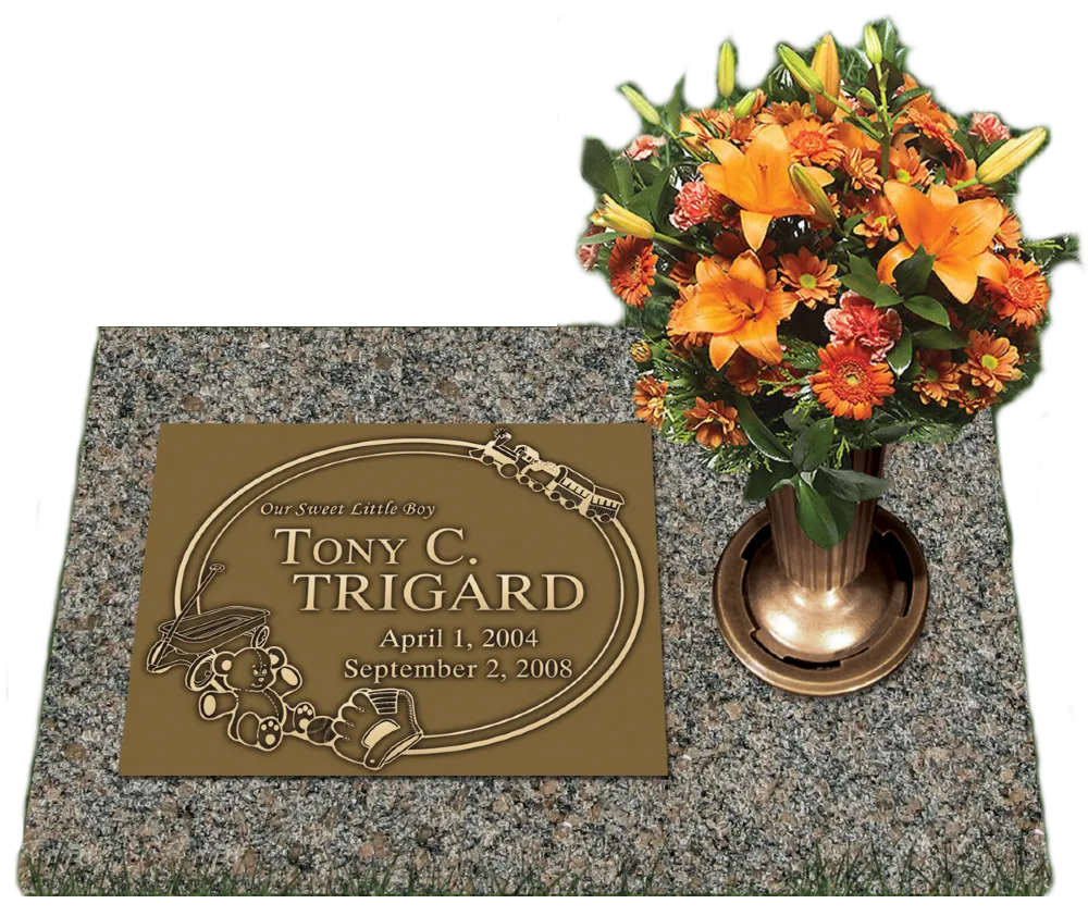 Infant Grave Markers And Childrens Memorials