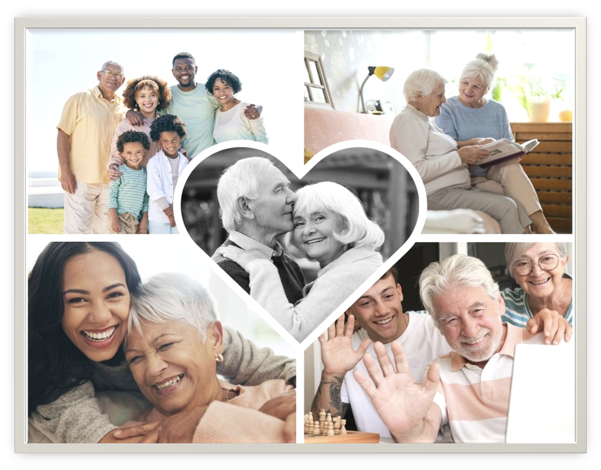 Pictures of different families