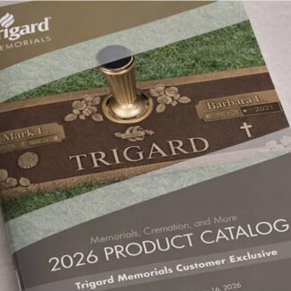 A Trigard Memorials 2026 Product Catalogue