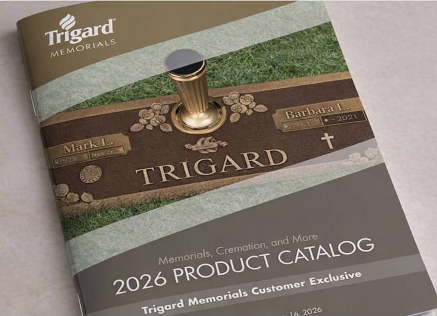 A Trigard Memorials 2026 Product Catalogue