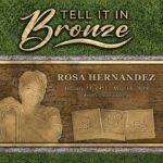Bronze Grave Markers