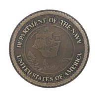 Navy Bronze Medallion