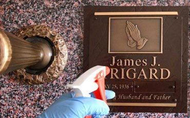 to Clean a Grave Marker: Do's & Don'ts - Trigard Memorials