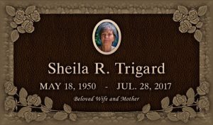 Temporary Grave Markers With Picture